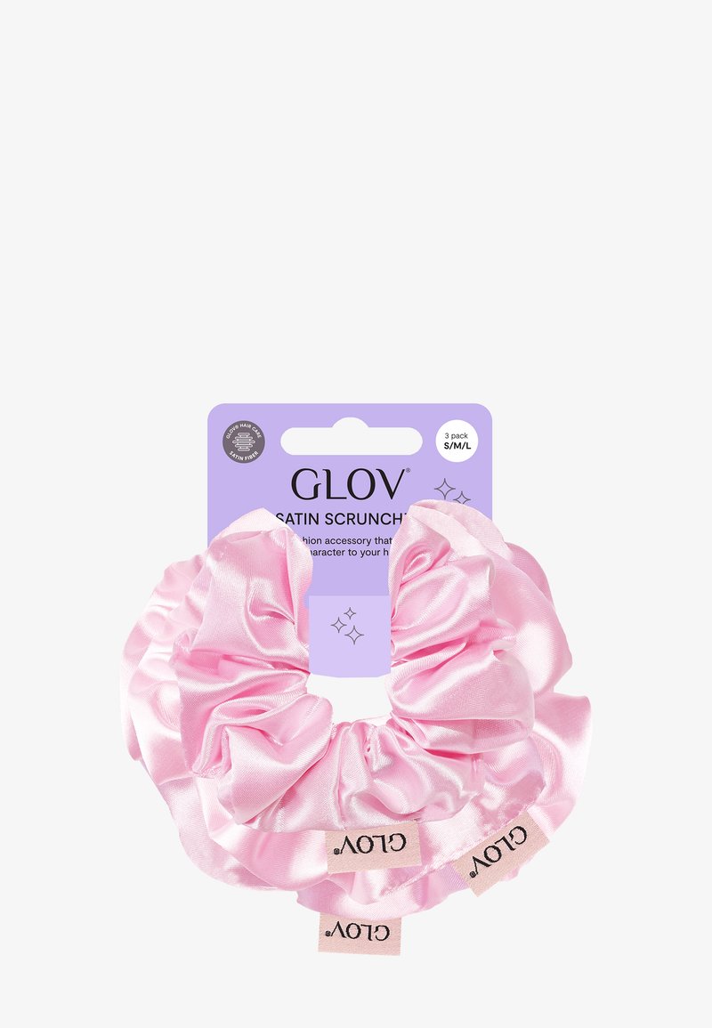 Glov GLOV® SCRUNCHIES 3 PACK S/M/L - Kit capelli - pink