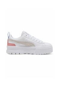 Puma MAYZE - Treenikenkä - white pink fruit