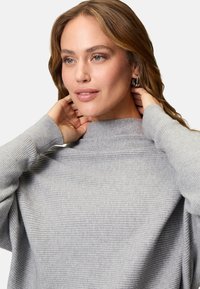 zero Strickpullover - grey melange