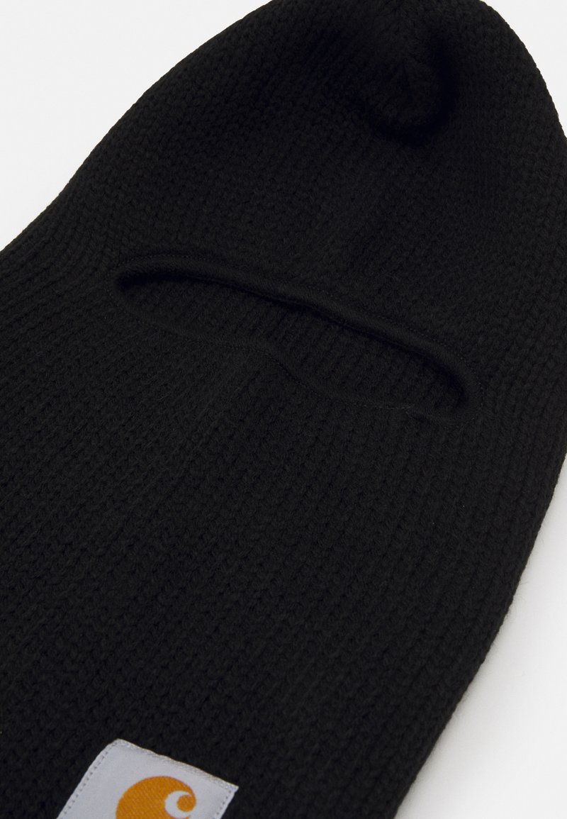 black mask beanie