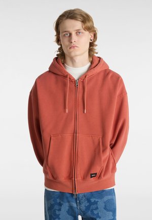 Sweatjacke - medium orange