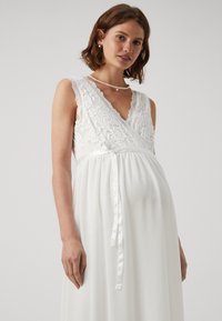 MAMALICIOUS MLMIVANE TESS DRESS - Pidulikud riided - snow white
