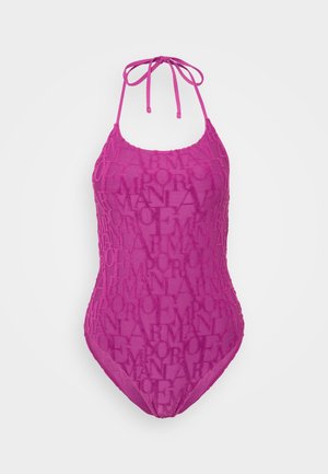 Emporio Armani CUPS SWIMSUIT - Traje de baño - purple