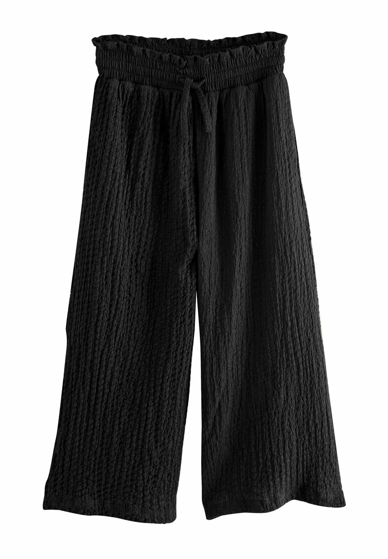 Next RELAXED FIT PRINT  - Trousers - black