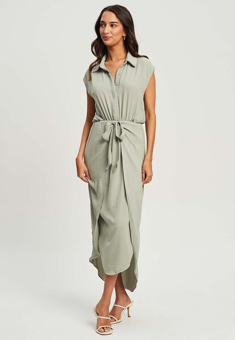 TUSSAH Blousejurk groen