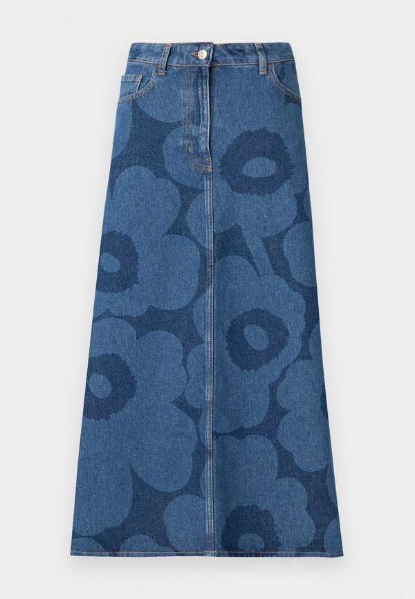 SUORITUS SKIRT - Denim skirt3