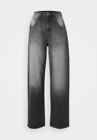 ONLJULIA LOOSE FIT BAGGY - Široke kavbojke - light grey denim