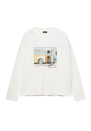 Langarmshirt - white