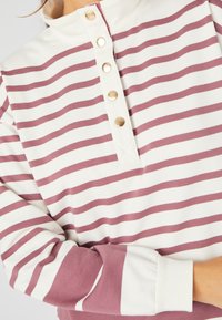 Damart ESPRIT MARINIÈRE - Sudadera - bordeaux rayé