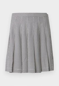 FLUIDSHORT - Falda plisada - flint blue