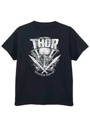 MARVEL THOR RAGNAROK HAMMER - Print T-shirt - black