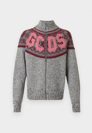SNOW FULL ZIP TURLENECK - Kardigan - grey