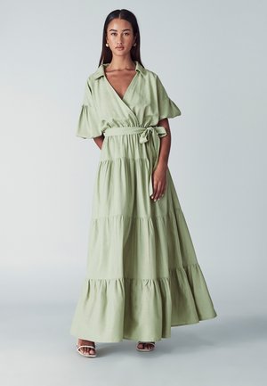 WILLA SOLE - Maksi suknelė - sage green