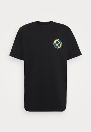 TEST - T-shirt con stampa - black
