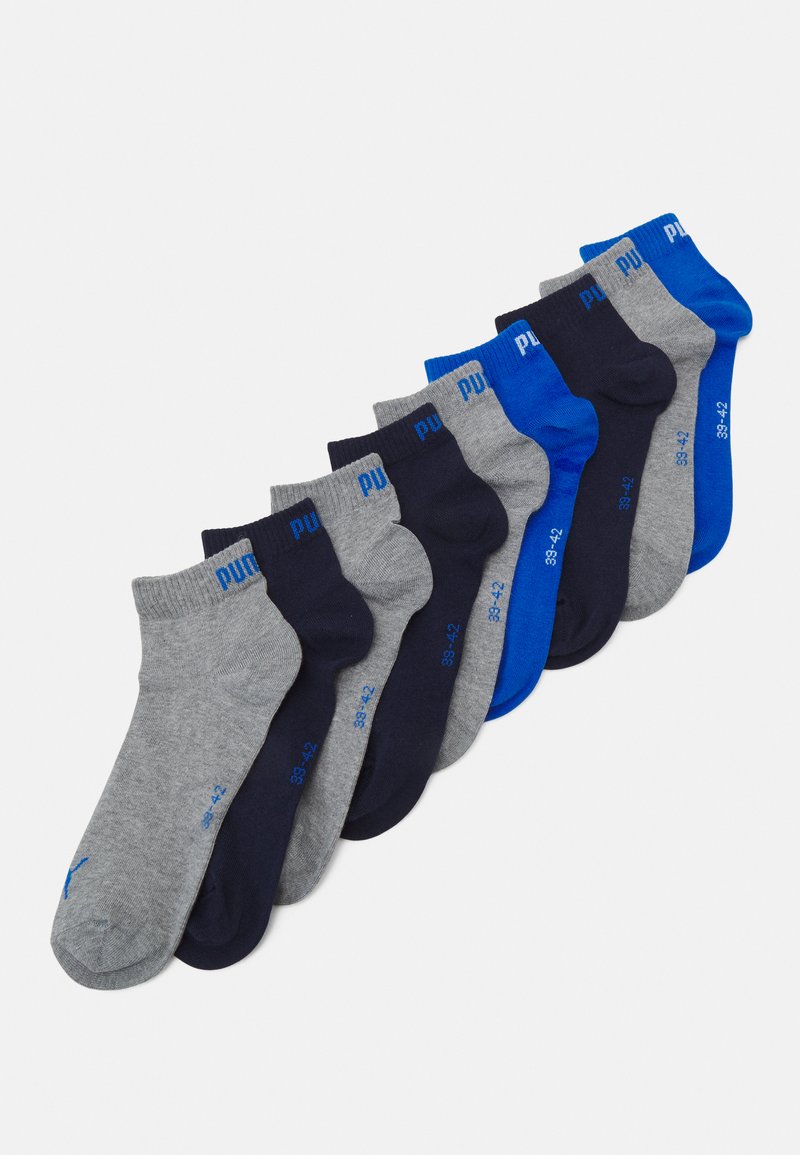 Puma UNISEX ECOM 9 PACK - Sportinės kojinės - blue/grey