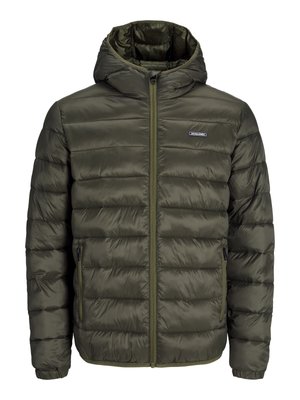 Jack & Jones JJVINCENT PUFFER HOOD - Jas - rosin