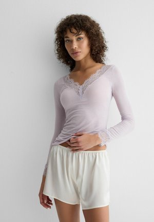 LANGÄRMELIGES AUS UND ULTRALIGHT - Caraco - violet