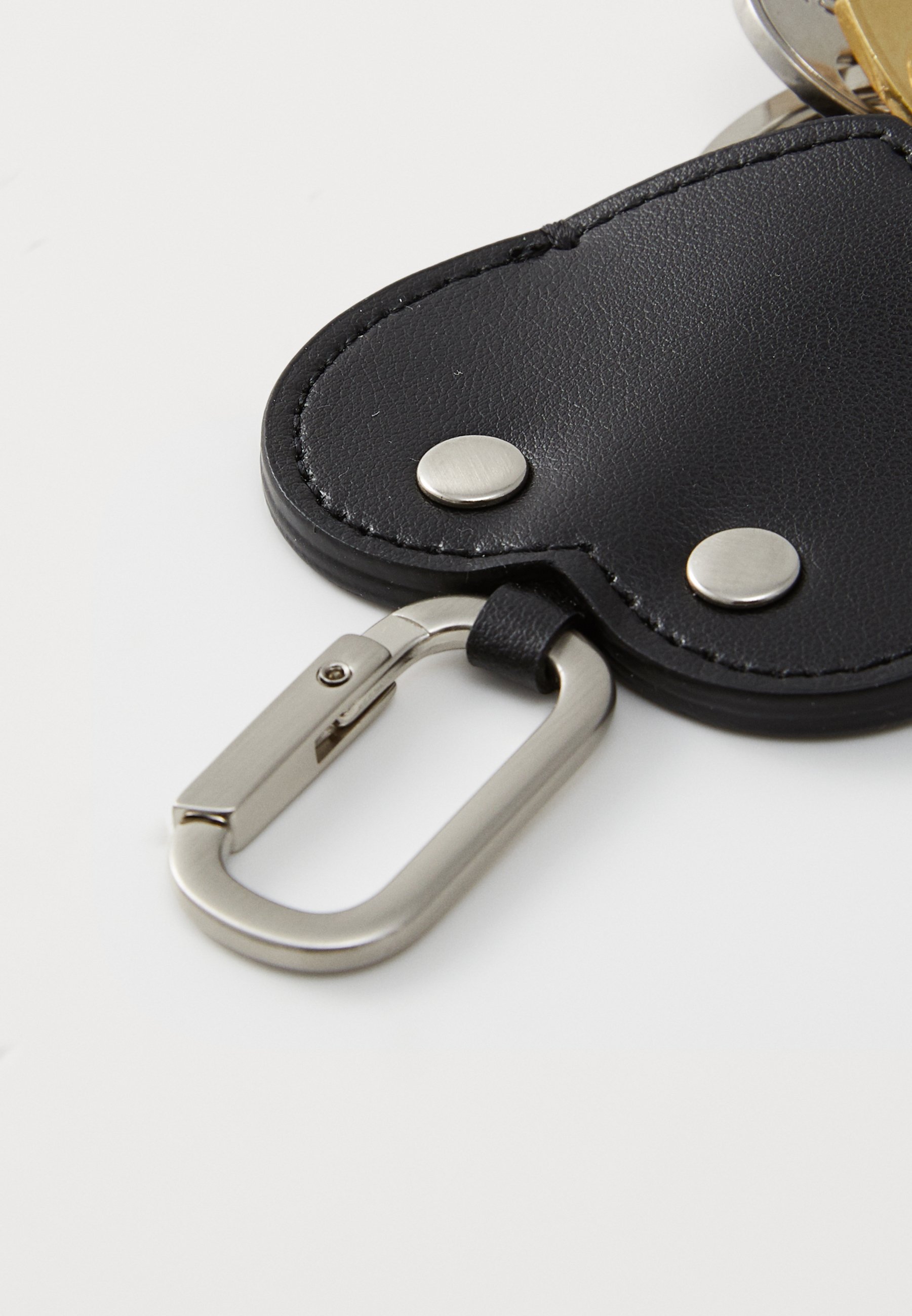Osoi HEART FLAT KEY RING - Portachiavi - black/nero - Zalando