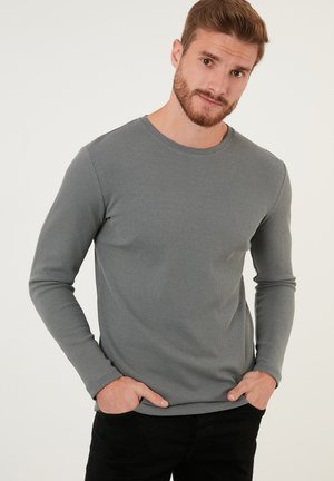 Buratti CREW NECK - Trui - light khaki