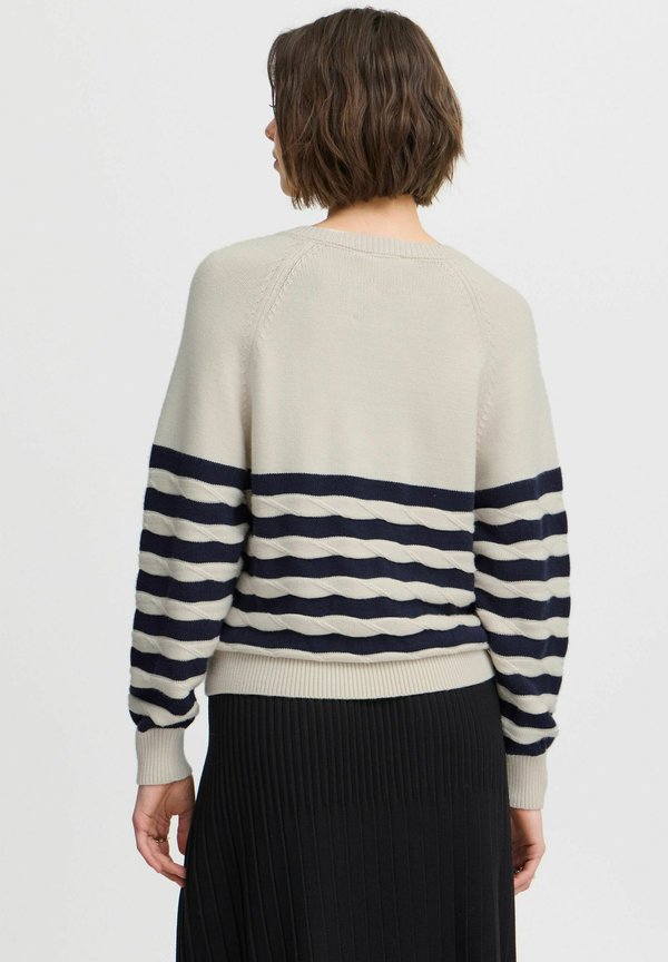 IRMAISE - Jumper - maise braided stripe3