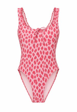 OH APRIL, CLEO SWIMSUIT - Badedragt - leo raspberry
