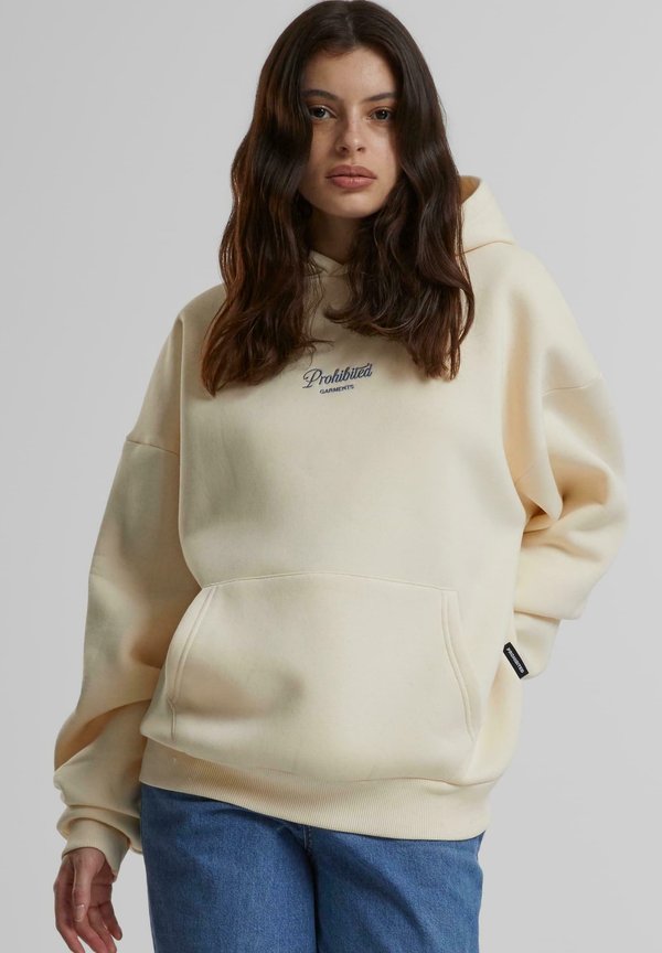 Kapuzenpullover - cream