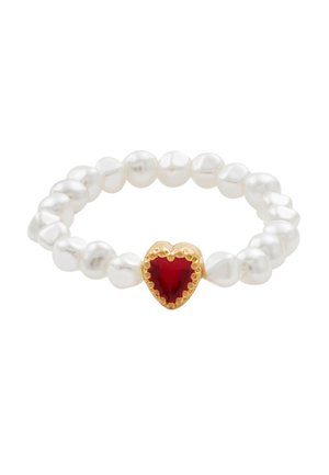 HEART PEARL - Ring - gold-coloured
