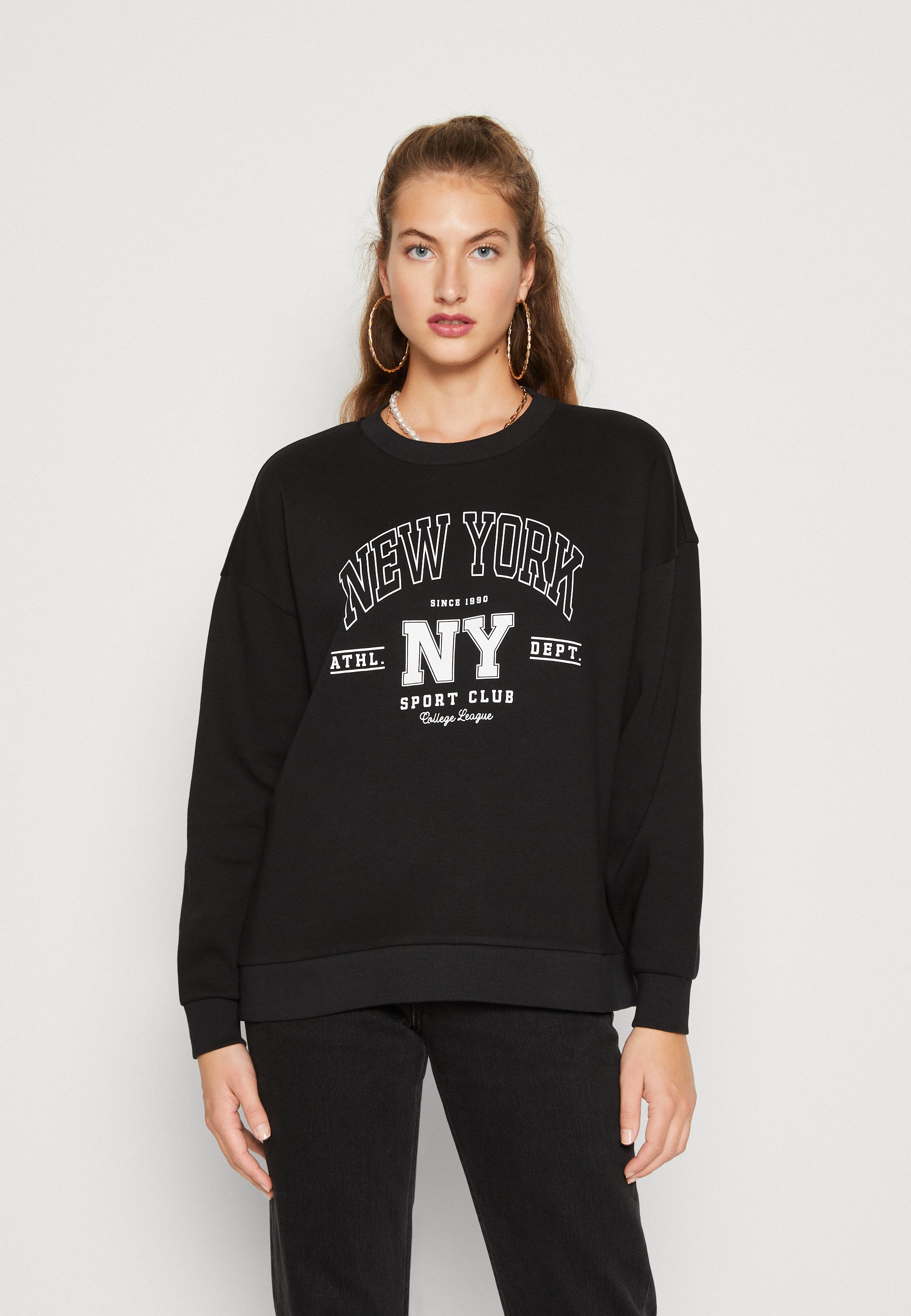 Vero Moda VMNELI SWEATSHIRT Sweatshirt black/schwarz Zalando.ch