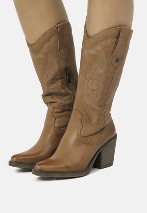 Stivali texani / biker - camel