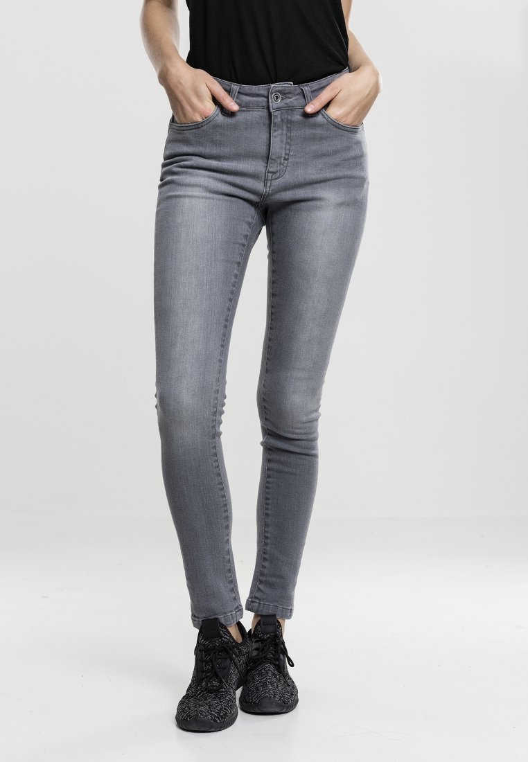 Urban Classics LADIES PANTS - Vaqueros pitillo - grey