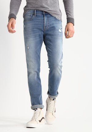 Hollister Co. Vaqueros slim fit - blue denim