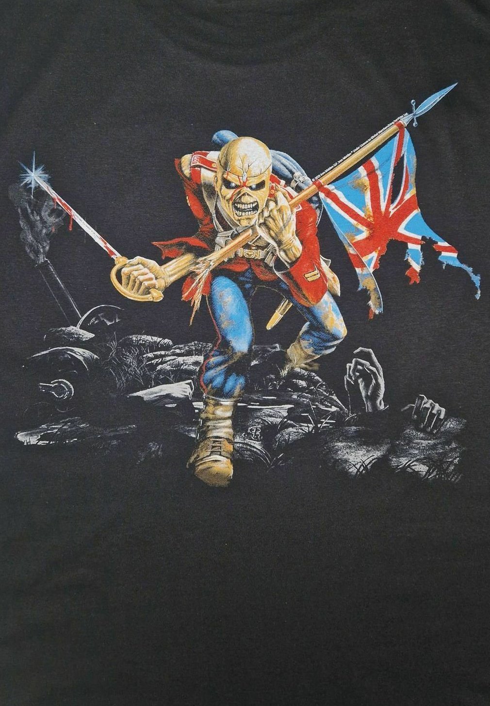 rockshirts IRON MAIDEN TROOPER - Sudadera con cremallera - black