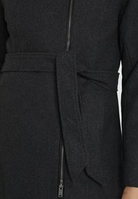 Even&Odd Abrigo corto - mottled dark grey