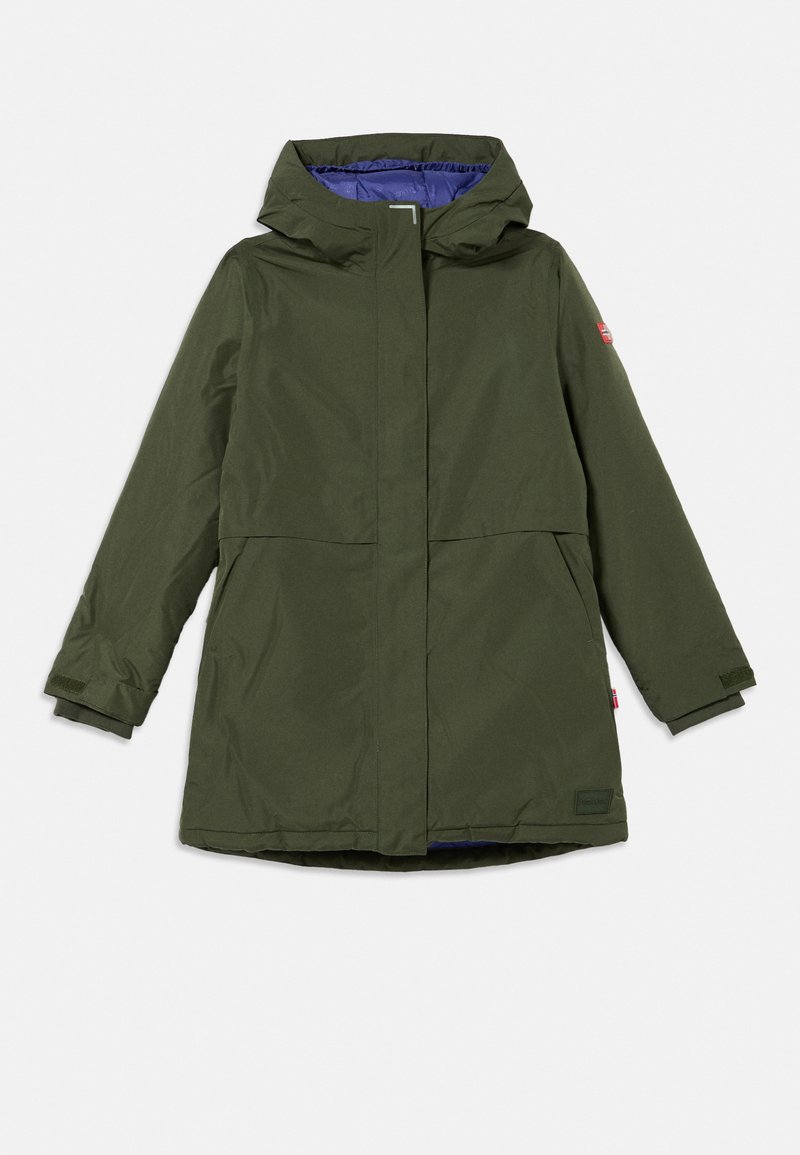 Trollkids Wintermantel blauw denim/bluedenim