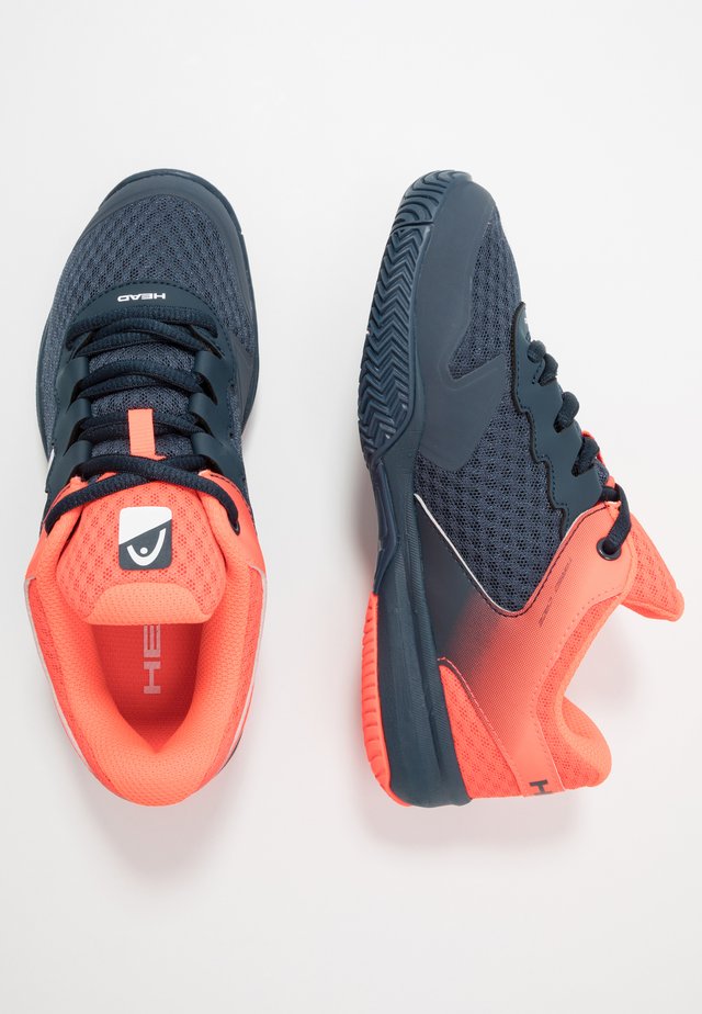 SPRINT 2.5 JUNIOR - Multicourt tennis shoes - midnight navy/neon red