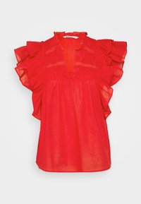ONLSUNNY FRILL  - Blúzka - high risk red