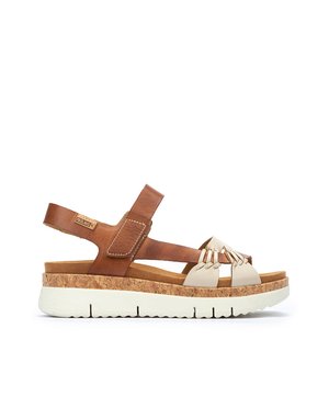 Pikolinos PALMA - Sandalen met sleehak - beige