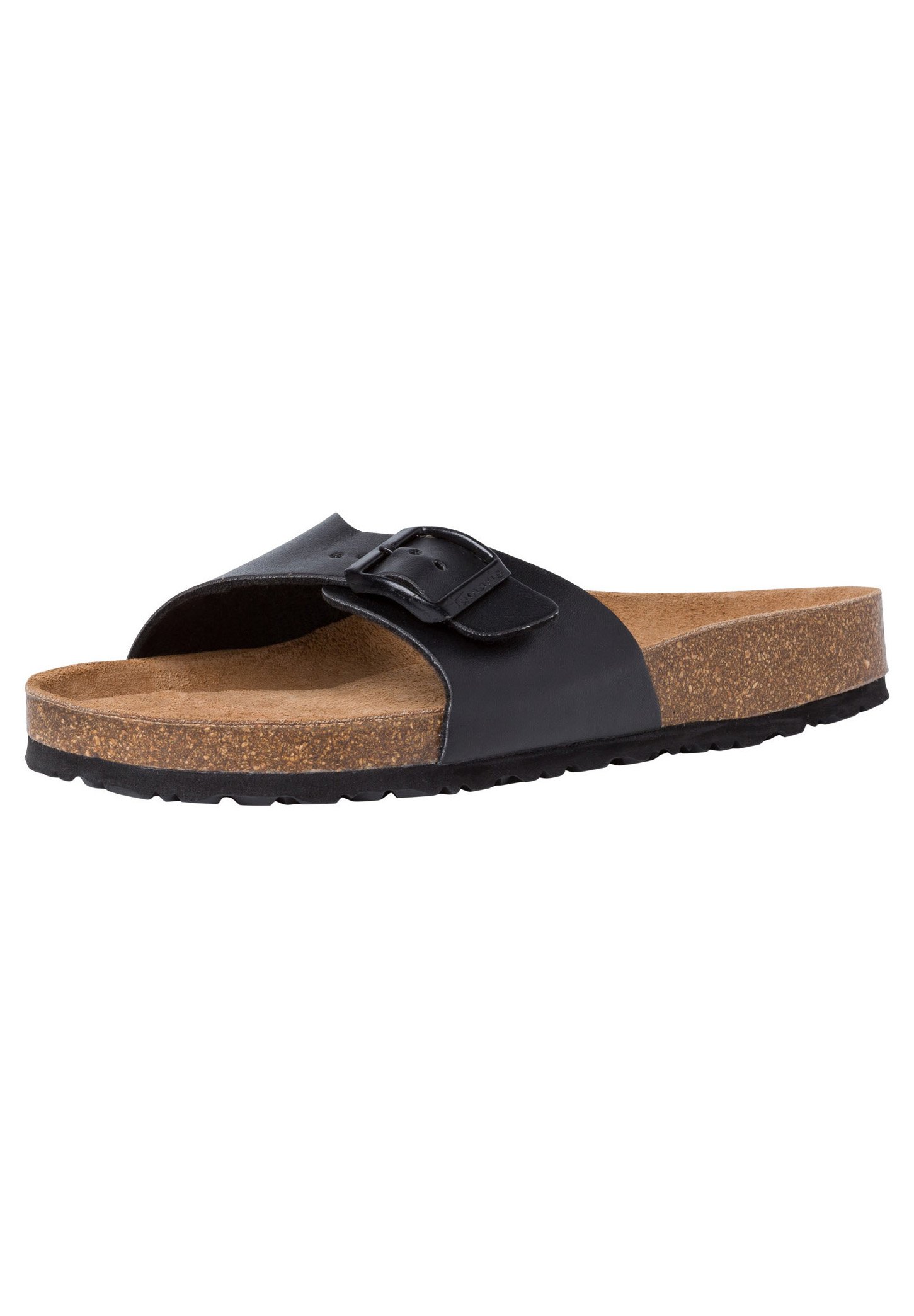 Tamaris black slippers - Women´s shoes • Differenta.com