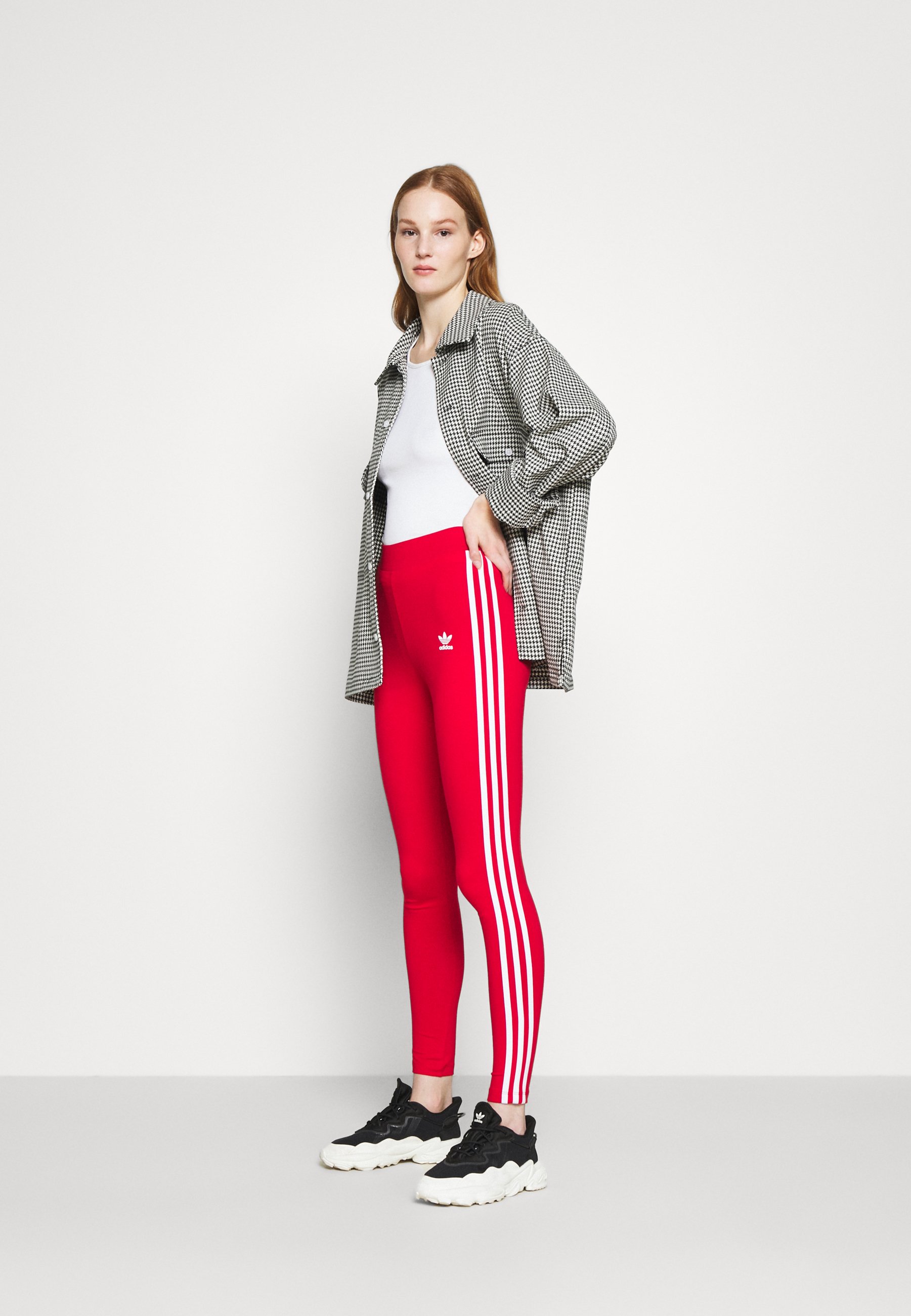 adidas Originals Leggings - scarlet/rosso - Zalando.it