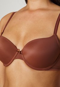 LASCANA PADDED BRA - T-skjorte-BH - brown