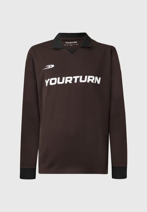 YOURTURN by Zalando, UNISEX - Блуза с дълги ръкави - dark brown