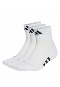CUSHIONED MID-CUT SOCKS 3 PAIRS - Calcetines - white