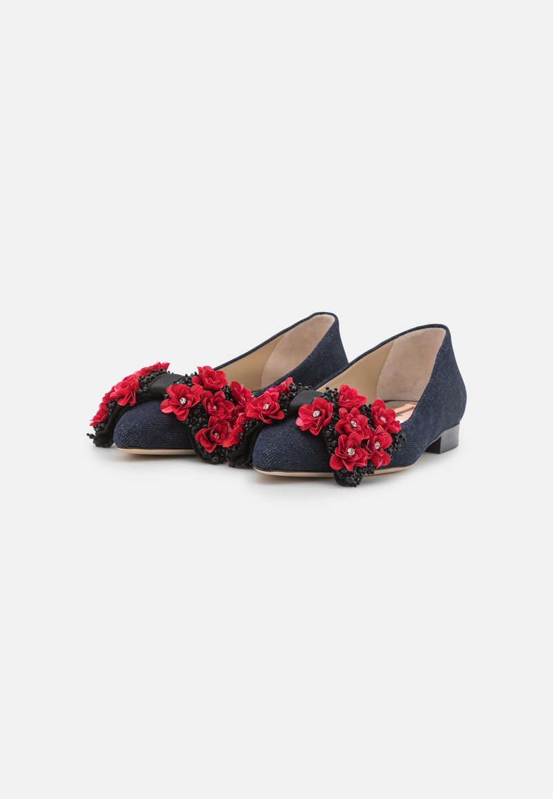 Damen Klassische Ballerinas | Custommade ANNABELLA Klassischer Ballerina dark blue/dunkelblau - XW34686 Damen Klassische Ballerinas | Custommade ANNABELLA Klassischer Ballerina dark blue/dunkelblau - XW34686