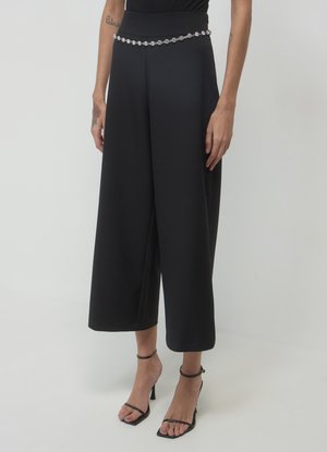 Calliope PALAZZO - Stoffhose - ultrablack