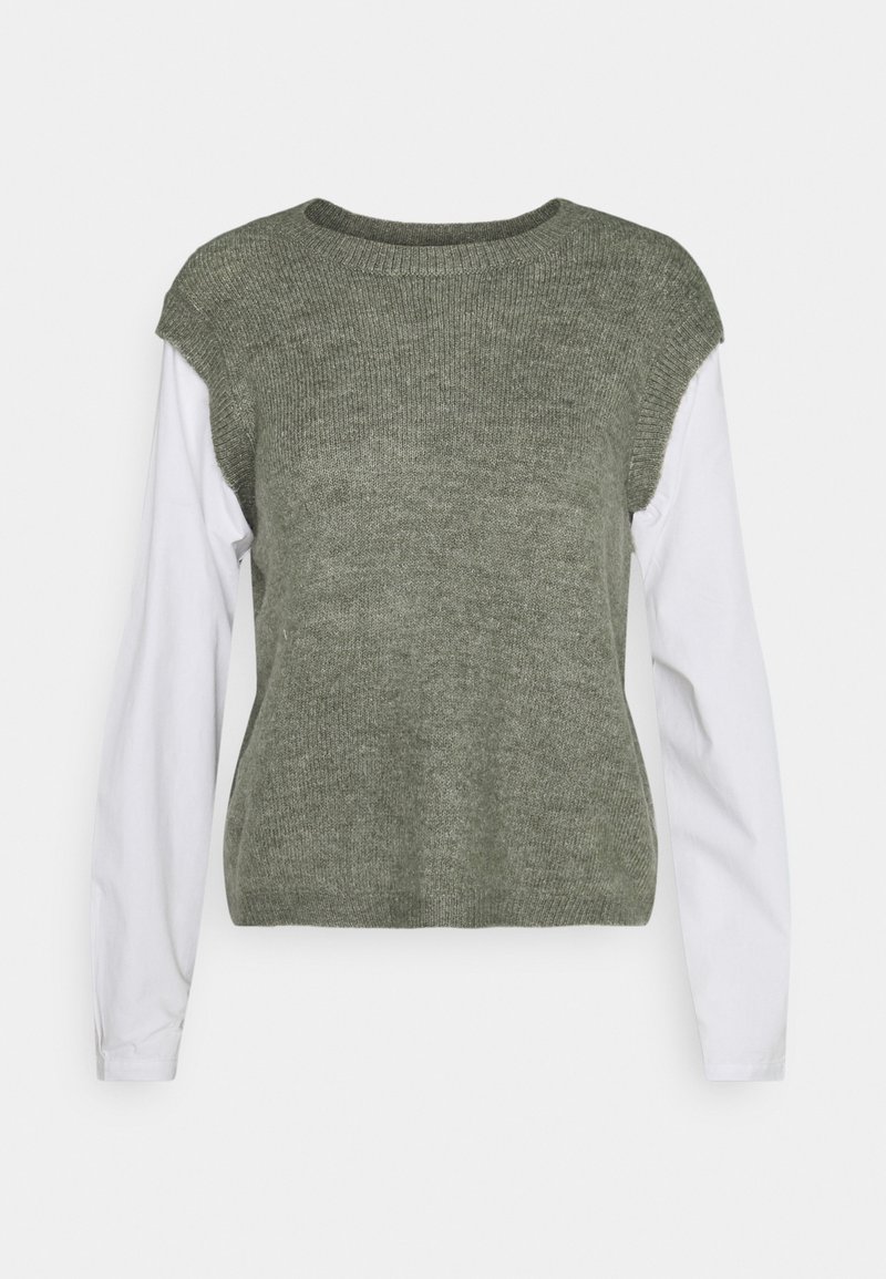 JDY Strickpullover - light green