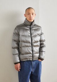 Antony Morato - REGULAR FIT JACKET WITH AN IRIDESCENT EFFECT - Talvitakki - grey Pienoiskuva 1