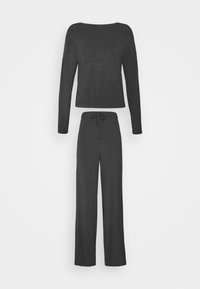 WIDE LEG - Nachtwäsche Set - dark grey
