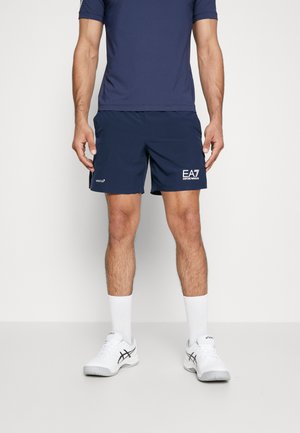 EA7 Emporio Armani SHORTS - Pantaloni scurți sport - navy blue