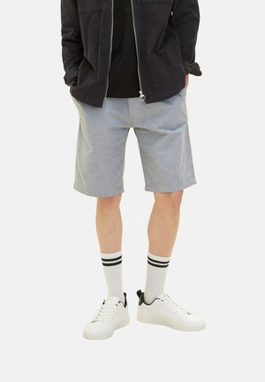 Shorts - medium grey yarn dye stripe