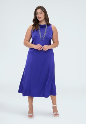 Fiorella Rubino, VESTITO LUNGO SMANICATO - Jurk - viola